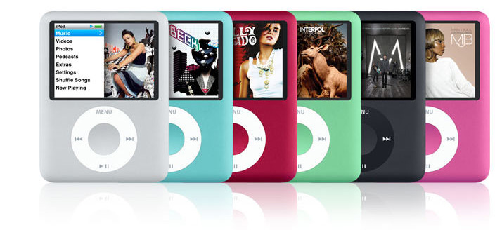 jugar Apple Music en el iPod nano