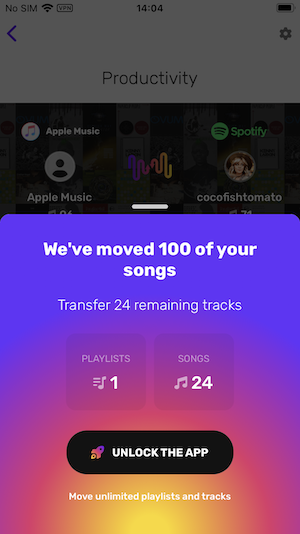 música de apple a spotify