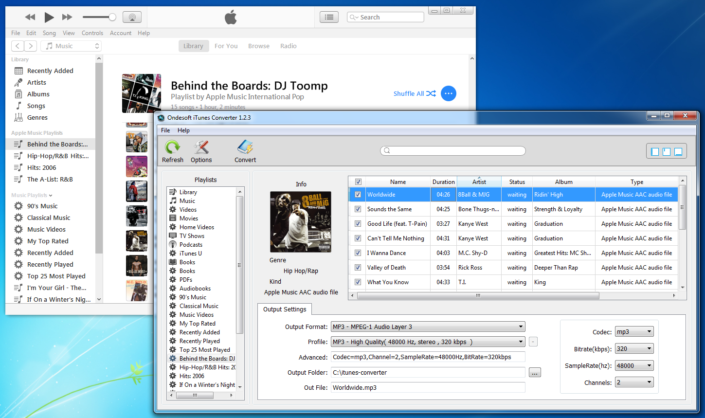 convertir Apple Music M4P a MP3