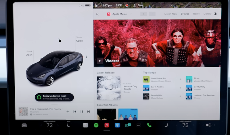 Apple Music en Tesla