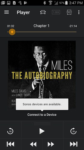 Audible en Sonos