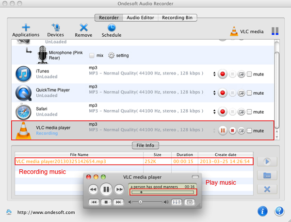 software de grabación de sonido mac