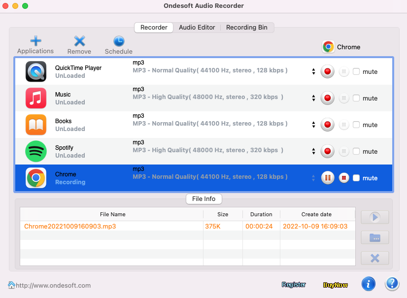 Streaming Music Recorder para Mac