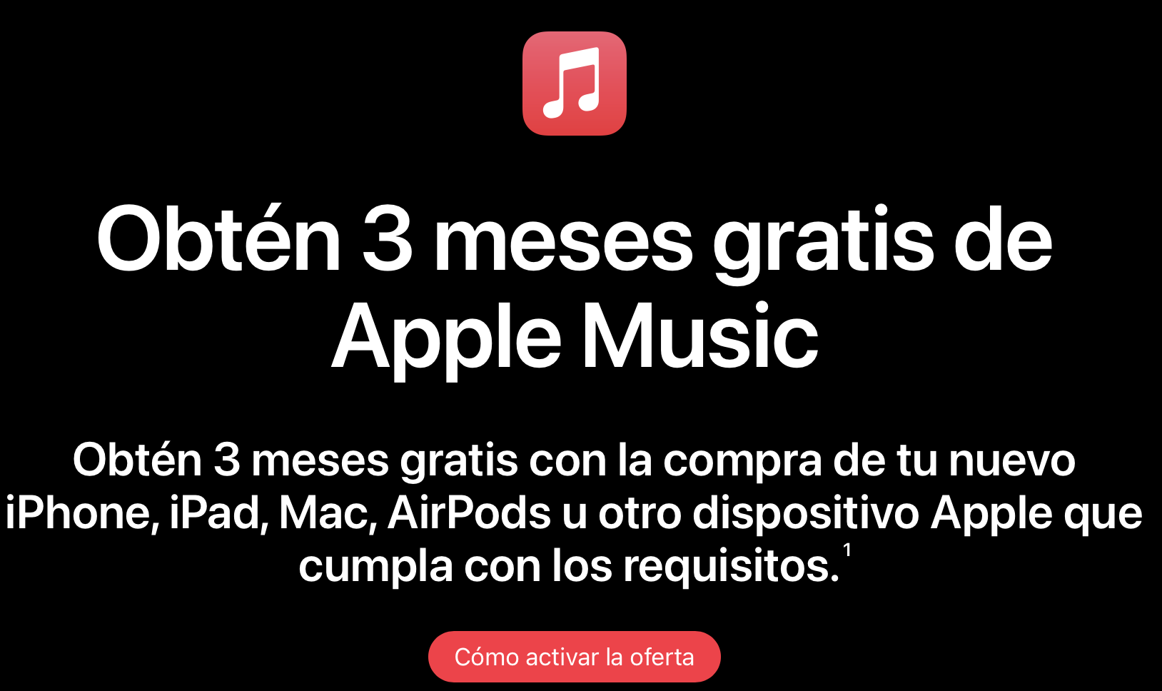 Música de Apple gratis