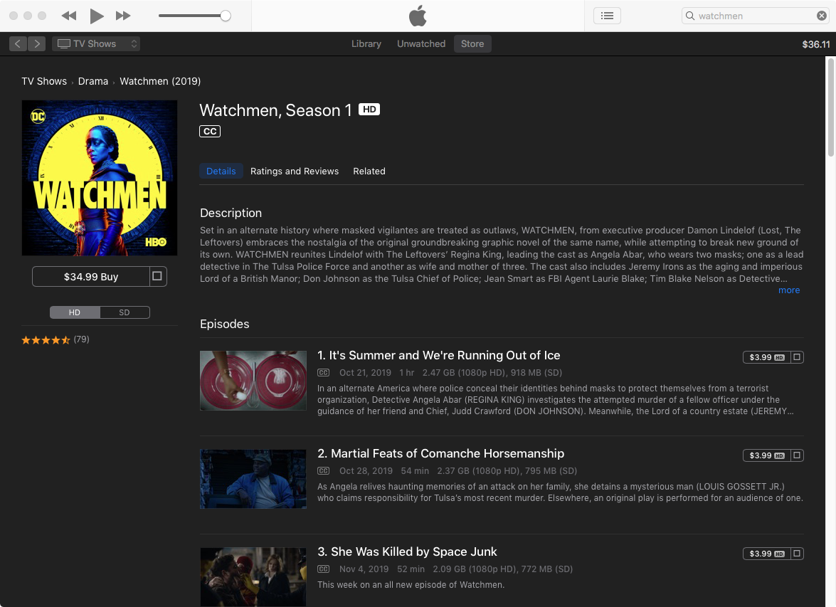 vigilantes en itunes