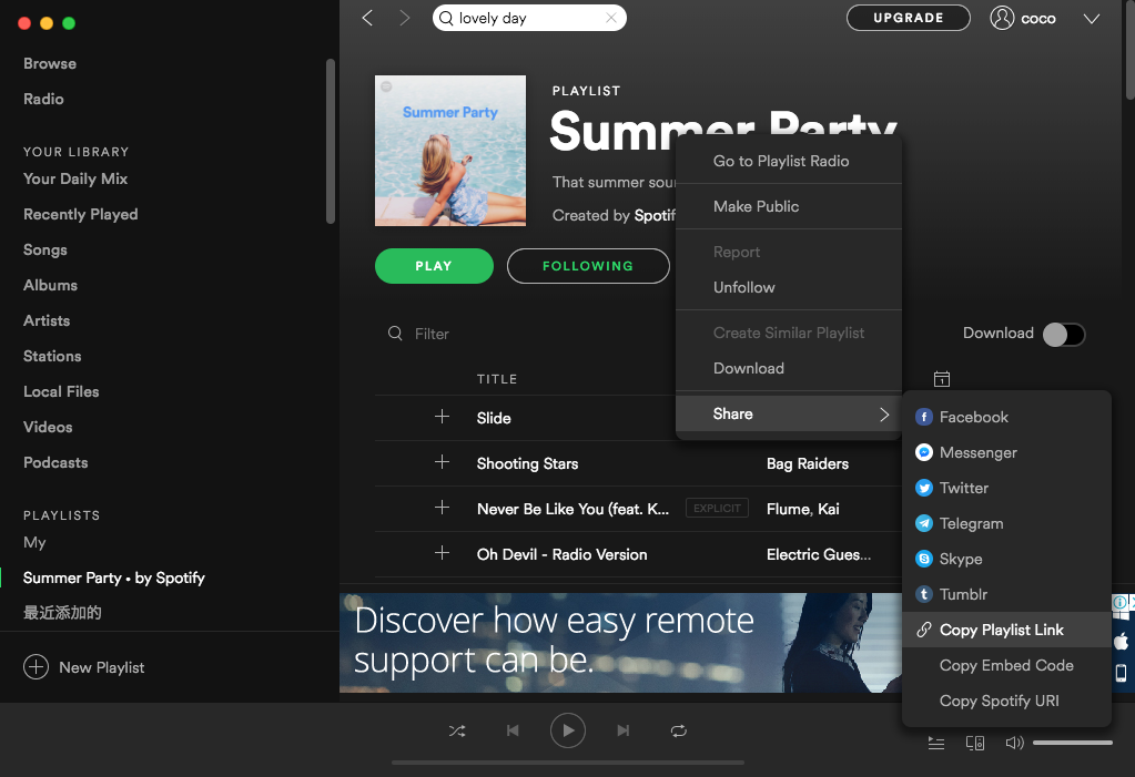 spotify url download