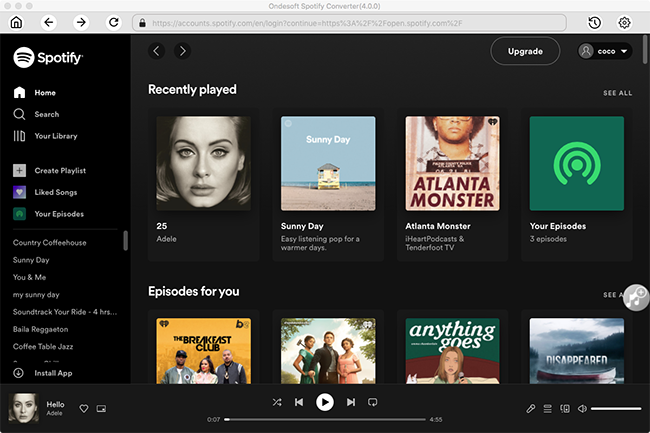 Convertidor de Spotify