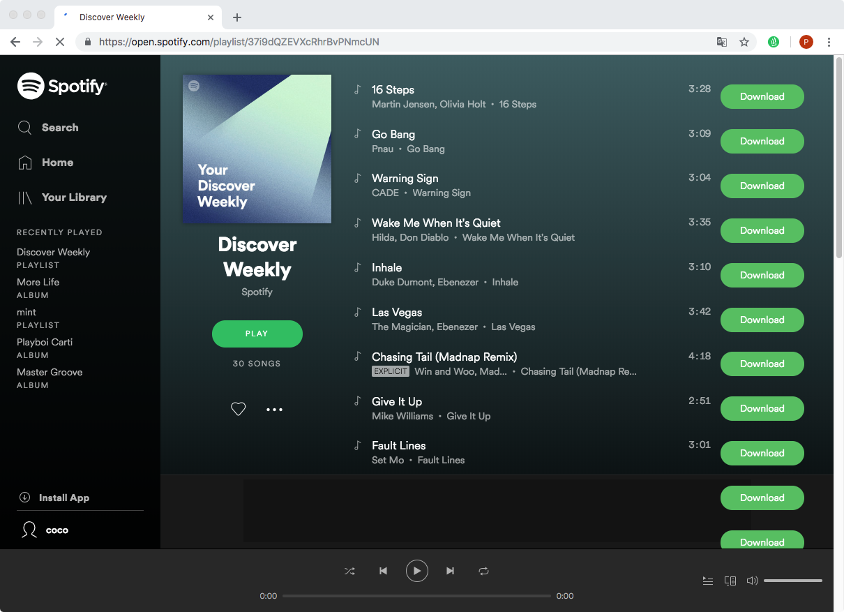 download an mp3 from spotify