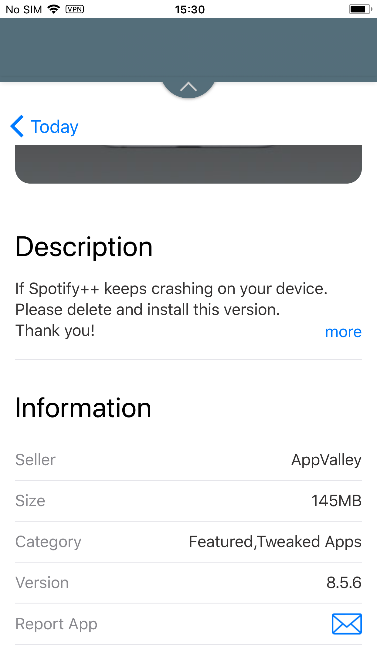 Spotify++ de appvalley