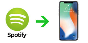 transferir música gratuita de Spotify a iPhone X