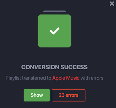 transferir listas de reproducción de Spotify a Apple Music