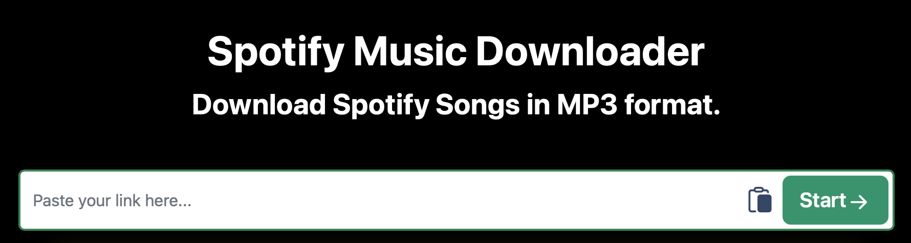Spotify Music Downloader